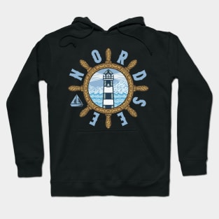 Nordsee Norddeutschland Leuchtturm Ostfriesland Hoodie